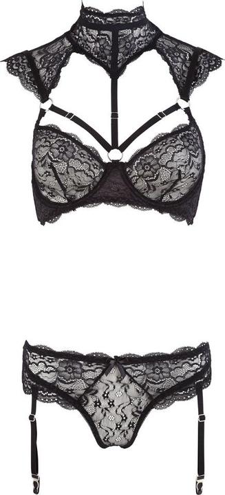 Produktbild Cottelli Collection Straps-Set mit Blütenspitze (80 C)