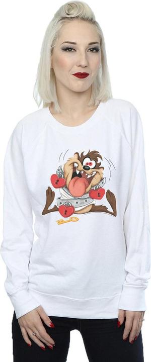 Immagine prodotto Looney Tunes Taz Valentine's Day Madly In Love Felpa Donna (M)