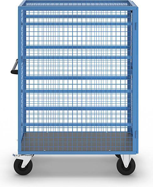 Actual product image eurokraft pro Mesh Shelf Trolley (500 kg)