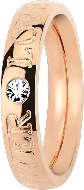 Produktbild Star Piercing Ring rosegold Forever Love (ohne Messing, Titanium)