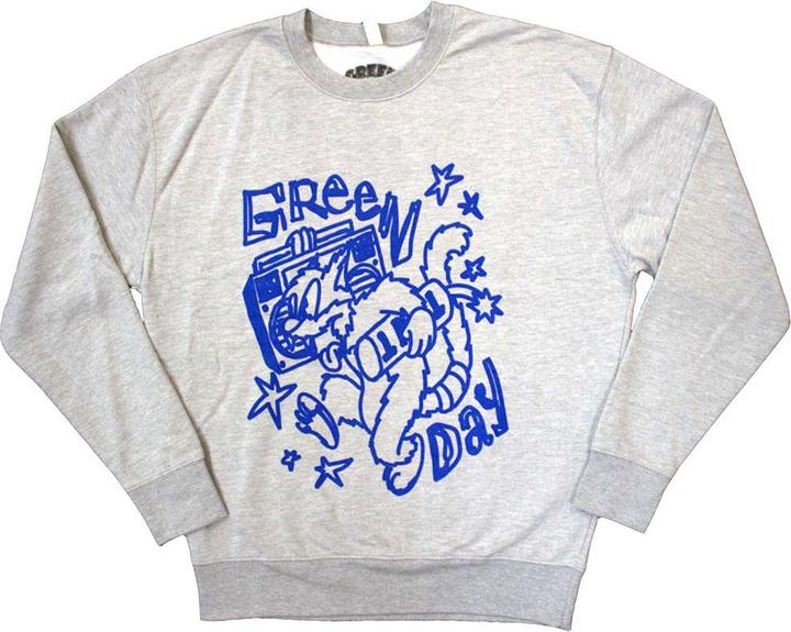 Actual product image Green Day Cat Blaster (Sweater) (L)