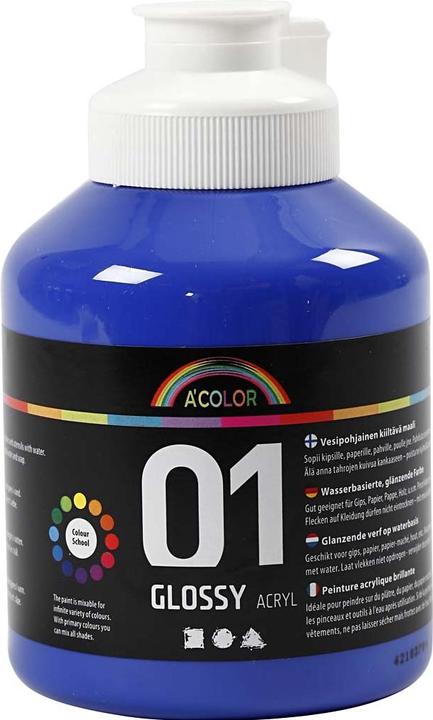 Produktbild Creativ Company A-Color Acrylfarbe (Blau, 500 ml)