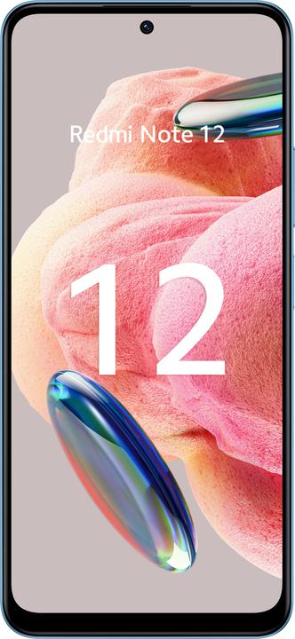 Produktbild Xiaomi Redmi Note 12 (128 GB, Ice Blue, 6.67", Dual SIM, 50 Mpx, 4G)