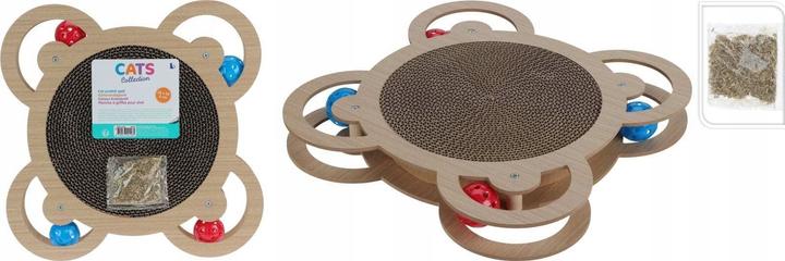 Actual product image PETS Collection scratching toy for cats nature 35x35x5 (5 cm, Nature)