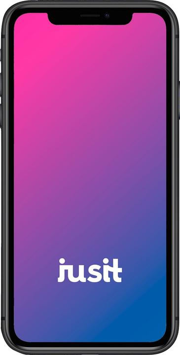 Produktbild jusit iPhone 11 (64 GB, Schwarz, 6.10", 12 Mpx, Dual SIM, B / Sehr gut)