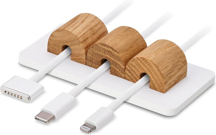 Actual product image Oakywood Magnetic Cable Organizer | Wire Organizer for Desk & Cord Management Solution