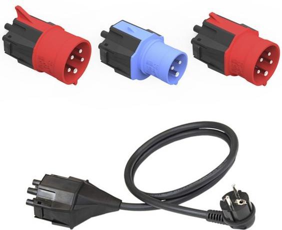 Image du produit NRGkick 32A 7,5m Set Optimal GSM y compris adaptateur et sacoche (Type 2, 22 kW, 32 A, CEE 16, CEE 32)