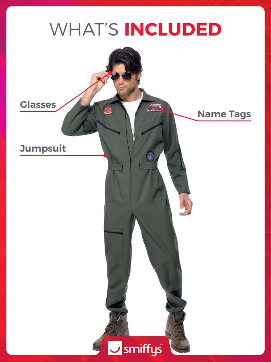 Produktbild Smiffys Top Gun (XL)