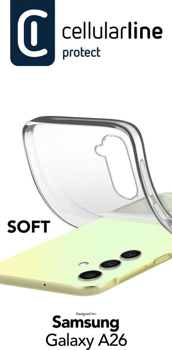 Actual product image Cellularline Soft Case (Samsung Galaxy A26)