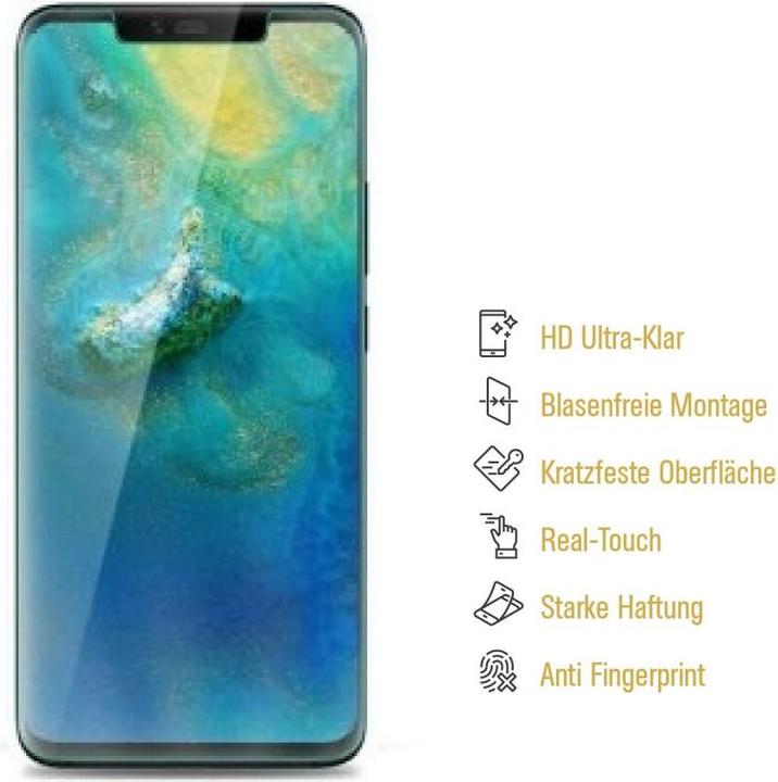 Produktbild Protectorking 3x Panzerfolie Anti-Shock HD Klar (3 Stück, Huawei Mate 20 Lite)