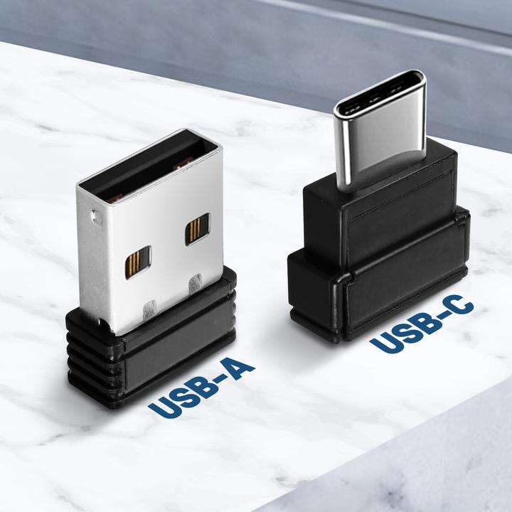 Produktbild Akashi Kabellose Maus + USB-C- und USB-Adapter (Kabellos)