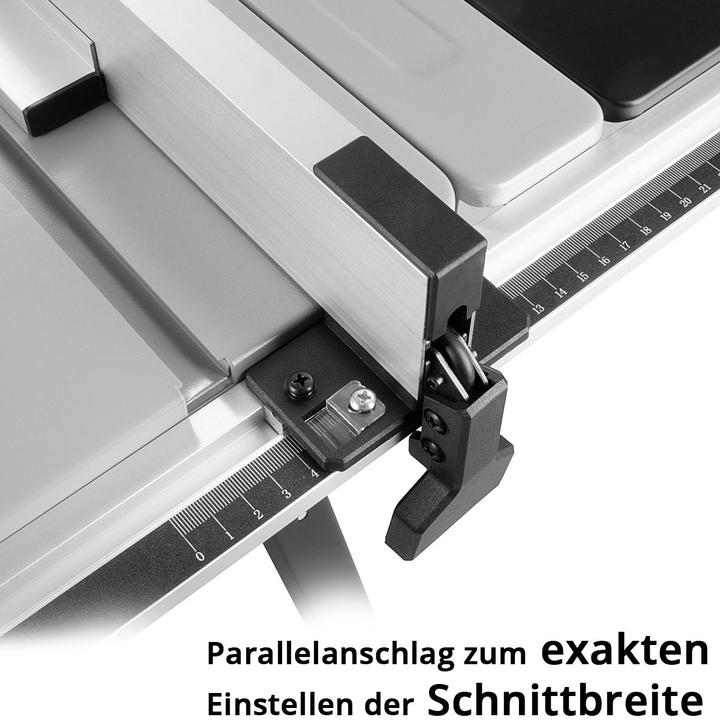 Actual product image Stahlwerk TKS-1800 ST circular table saw with 1,800 watts and 5,000 rpm