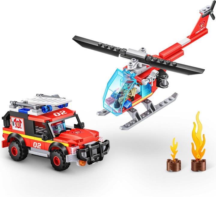 Produktbild Zuru Feuerwehrauto Max City 265-Teilig