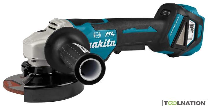 Actual product image Makita DGA517ZJ Battery angle grinder in Makpac (125 mm)