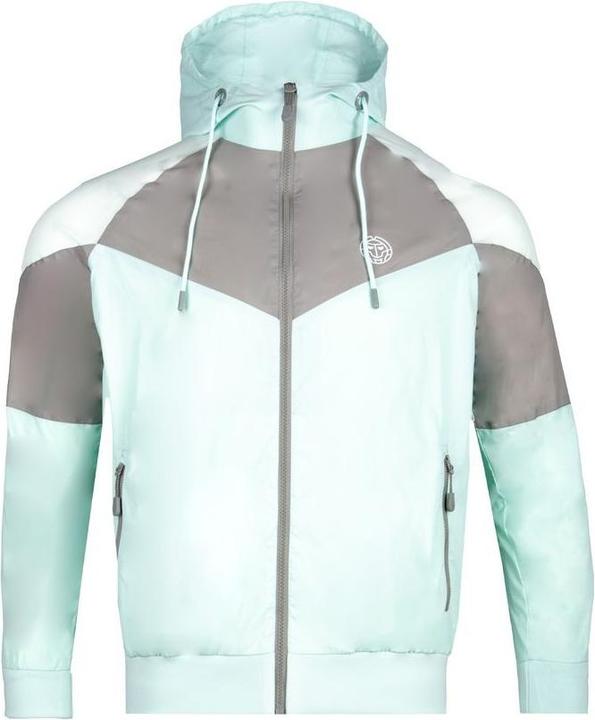 Produktbild Bidi Badu Jibba Tech Windbreaker - mint / grau / weiss (M)