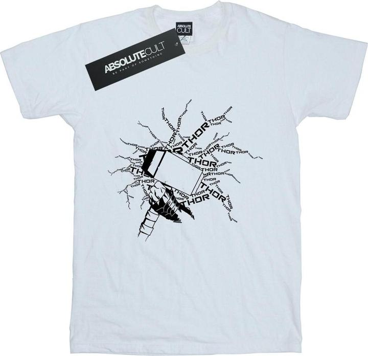 Actual product image Mens Thor Lightning T-Shirt (3XL)