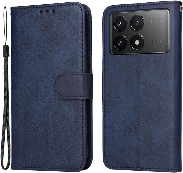 Actual product image Cover-Discount Xiaomi Poco X6 Pro - Premium mobile phone case blue (Xiaomi Poco X6 Pro)