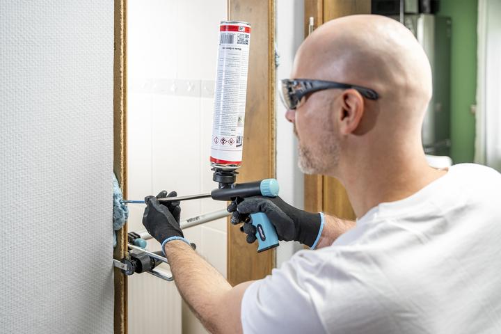 Produktbild wolfcraft Dosierpistole für Montageschaum