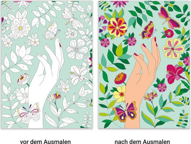 Produktbild Ravensburger Malen nach Zahlen Mindful Moments - Malen und Entspannen - 32 Motive - 24 Farben -