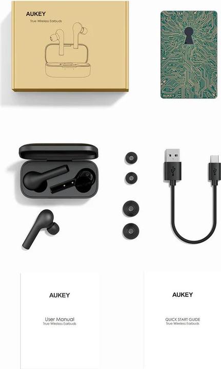 Produktbild Aukey T21 (keine Geräuschunterdrückung, 5 h, Kabellos)