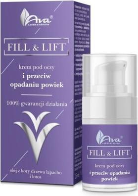 Produktbild AVA Laboratorium Fill & Lift Eye Cream And Anti-Drooping Eyelid 15Ml (15 ml)