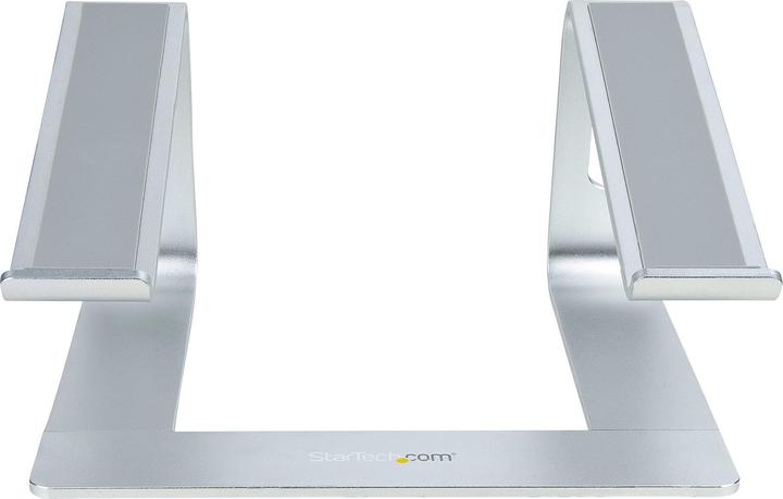 Actual product image StarTech com Laptop Stand for Desk, Supports 5kg/11lb, Aluminum, Silver, Ergonomic Laptop Riser,...