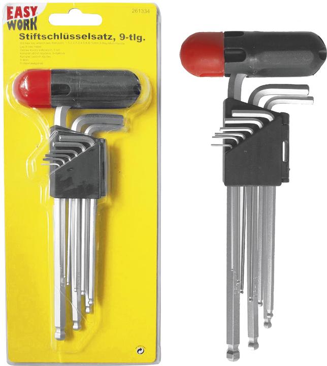 Actual product image Easy Work Hexagonal pin wrench set