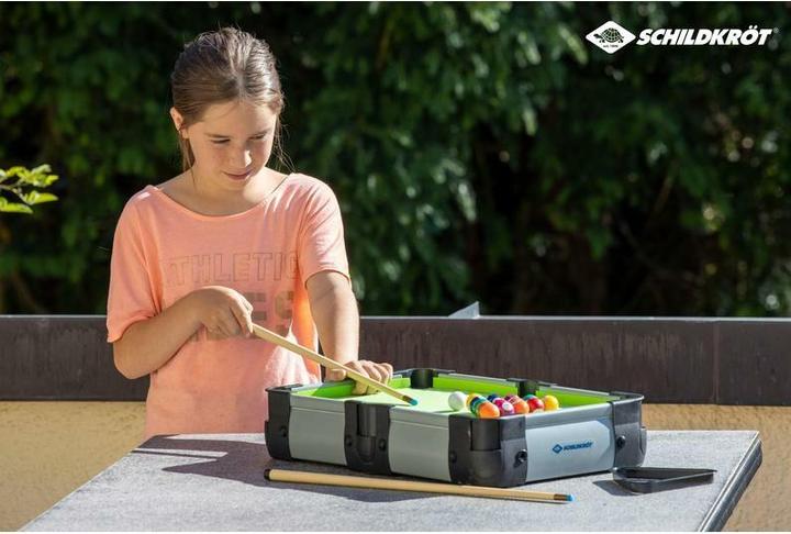 Actual product image Schildkröt Family game mini billiards table