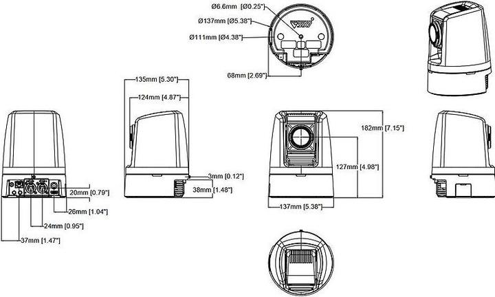 Actual product image Axis Network camera V5925 (1920 x 1080 Pixels)
