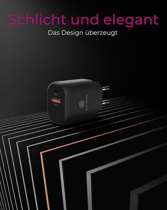 Produktbild Icy Box USB-Wandladegerät IB-PS102-PD (20 W)