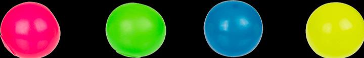 Immagine prodotto Out of the blue Set di 4 mini palline antistress che brillano al buio