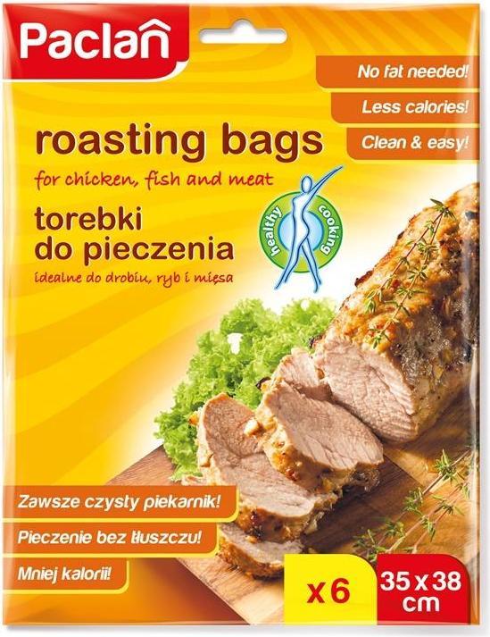 Actual product image Paclan BAKING BAGS 0,35X038M 6PCS WITH CLIPS BO (6 x)