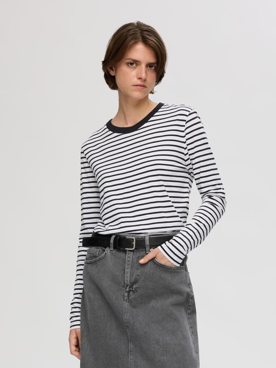 Produktbild Selected Femme Gestreiftes Longsleeve (XS)