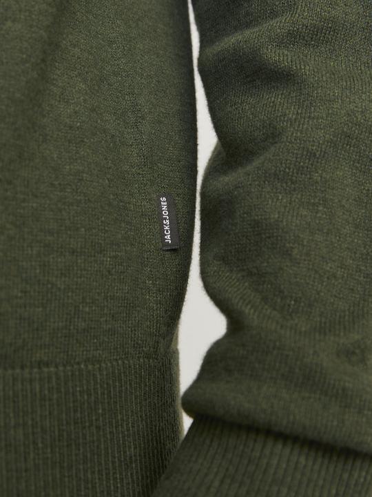 Produktbild Jack & Jones Einfarbig Strickpullover mit Halber Reissverschluss Strickpullover mit Halber Reissverschluss (M)