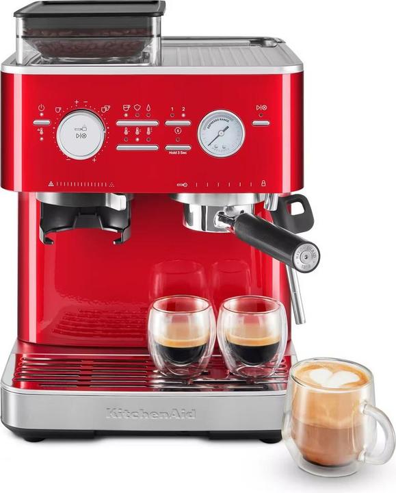 Actual product image KitchenAid 5KES6551ECA Siebträgermaschine mit Mahlwerk