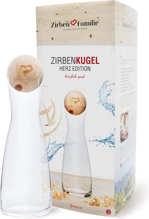 Actual product image ZirbenFamilie Swiss Pine Ball Set "Heart Edition