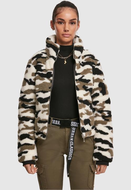 Immagine prodotto Urban Classics Giacca Sherpa Camo da donna (M)