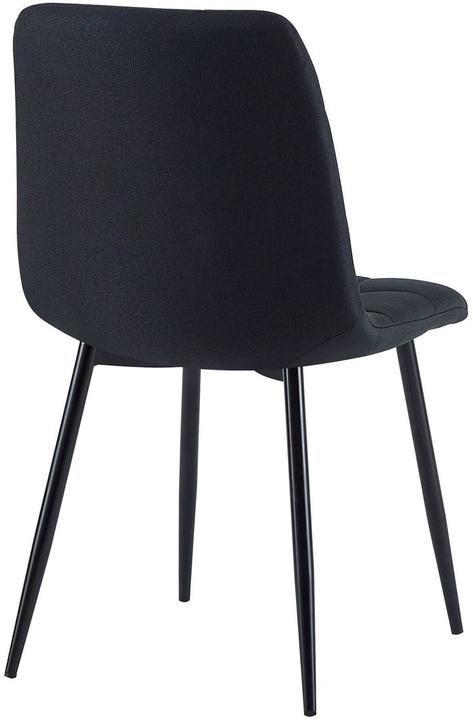 Image du produit Swisshandel24 Set de 4 chaises Antibes Tissu