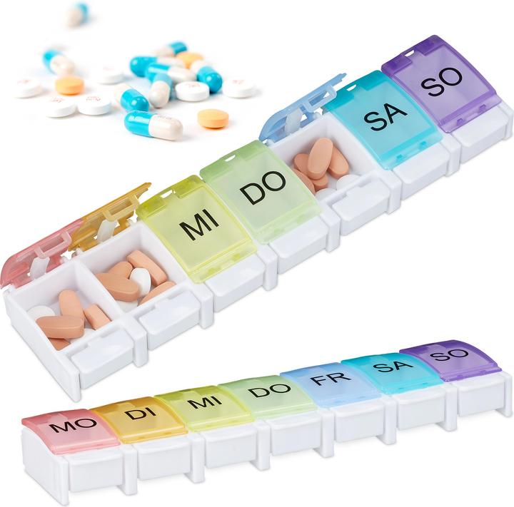 Image du produit Relaxdays Boîtes à comprimés