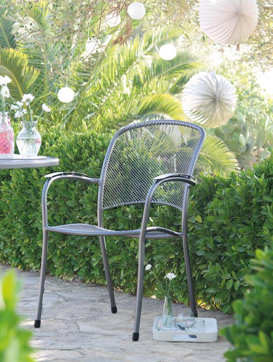 Actual product image MWH Carlo armchair expanded metal