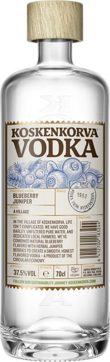 Immagine prodotto Koskenkorva Distillery Vodka al ginepro e mirtillo