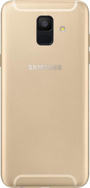 Actual product image Samsung Galaxy A6 (2018) EU (32 GB, Gold, 5.60", Dual SIM + SD, 16 Mpx, 4G)