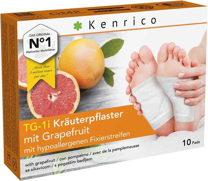 Kenrico Kräuterpflaster mit Grapefruit Pfl (10 x)