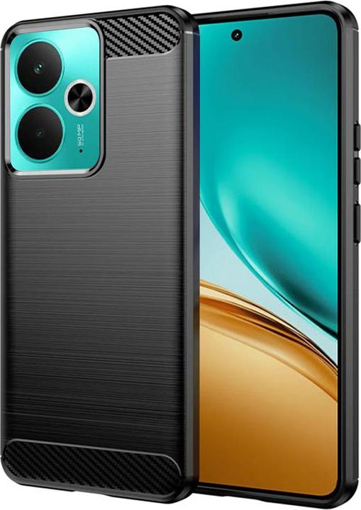 Produktbild Techsuit - Carbon Silicone - Realme 14T - Black (Realme GT)