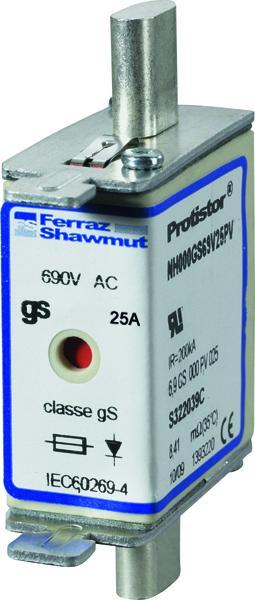 Produktbild Mersen Sicherungseinsatz (NH-DIN Sicherung, 25 A)