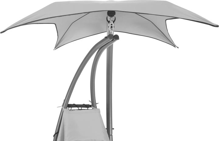 Produktbild Leco Schwingliege grau (190 cm)