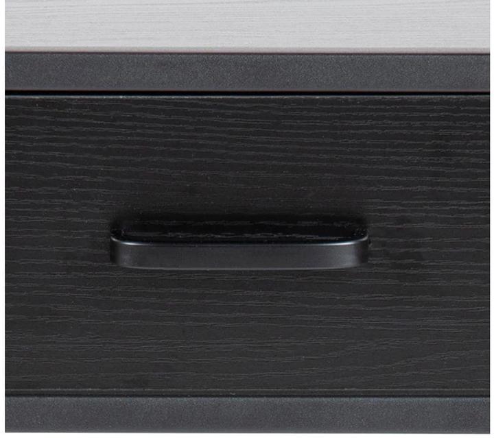 Actual product image AC Design Nightstand Multiple Bronx Melamine black (42 x 35 x 63 cm)