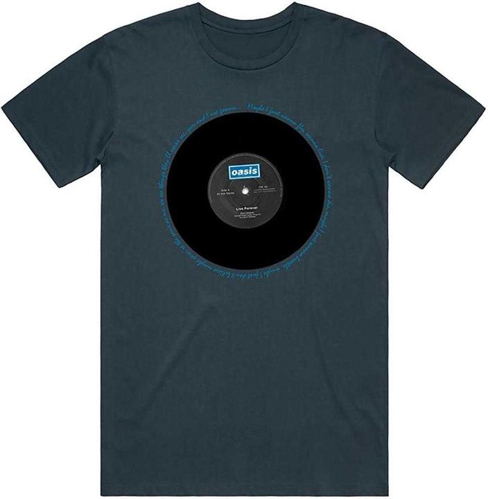 Oasis Live Forever Single TShirt (XL)