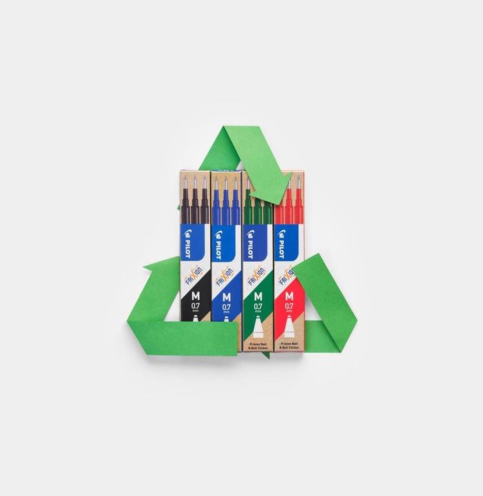 Actual product image Pilot FriXion Refill Set à 3 (Refill, Red, 0.35 mm)