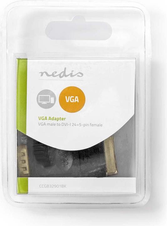 Image du produit Nedis VGA - DVI Adaptateur VGA Mac ho - DVI-I femelle 24+5 (VGA)